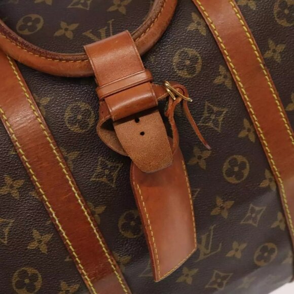 LOUIS VUITTON Monogram Keepall 60 Boston Bag M41422 LV Auth - Picture 5 of 16